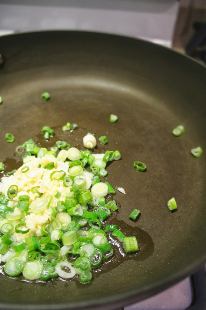 Ginger and scallions