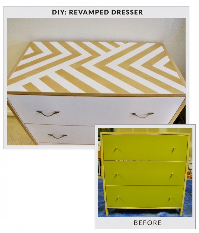 DIY Dresser Revamp Jay's Cup